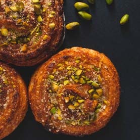 Pistachio Kouign Amann