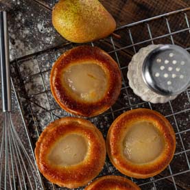 Pear and Almond Tarts